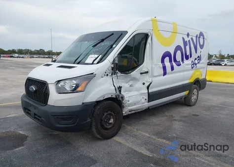 2023 Ford Transit-250 из США, поврежденный, VIN 1FTBR1C85PKB63084